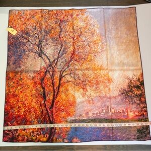 SCARF - SHANGHAI STORY - 100% SILK - 34" x 34" - NWT